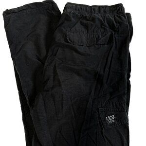 Aeropostale Black Straight Cargo Pants Men